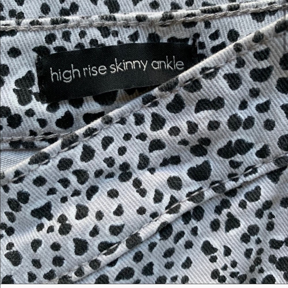 Ella Moss Pebble Print High Rise Skinny Ankle - Picture 10 of 10